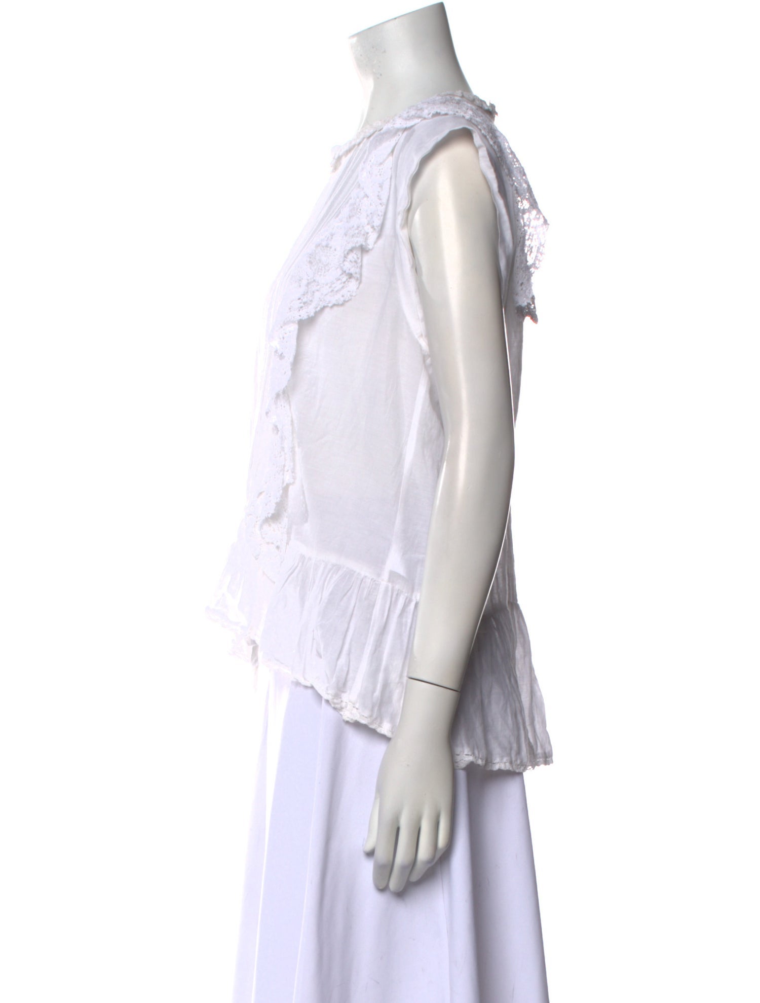 Zadig & Voltaire Striped Scoop Neck Blouse