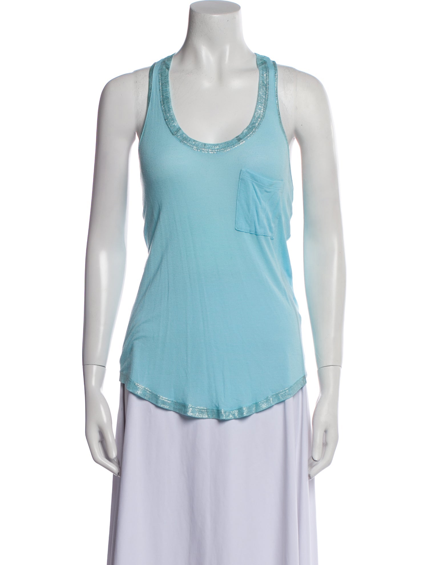 Zadig & Voltaire Scoop Neck Sleeveless Top