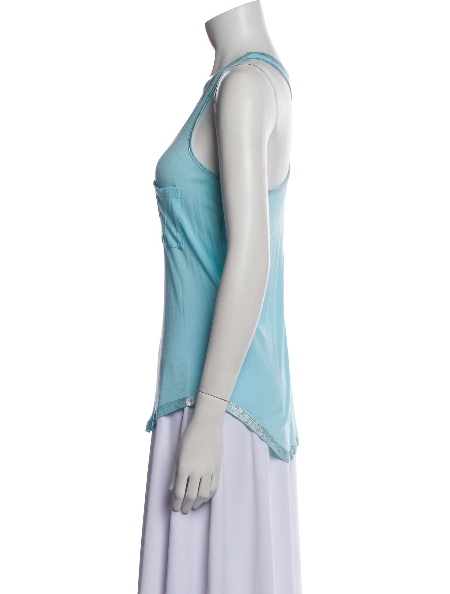 Zadig & Voltaire Scoop Neck Sleeveless Top