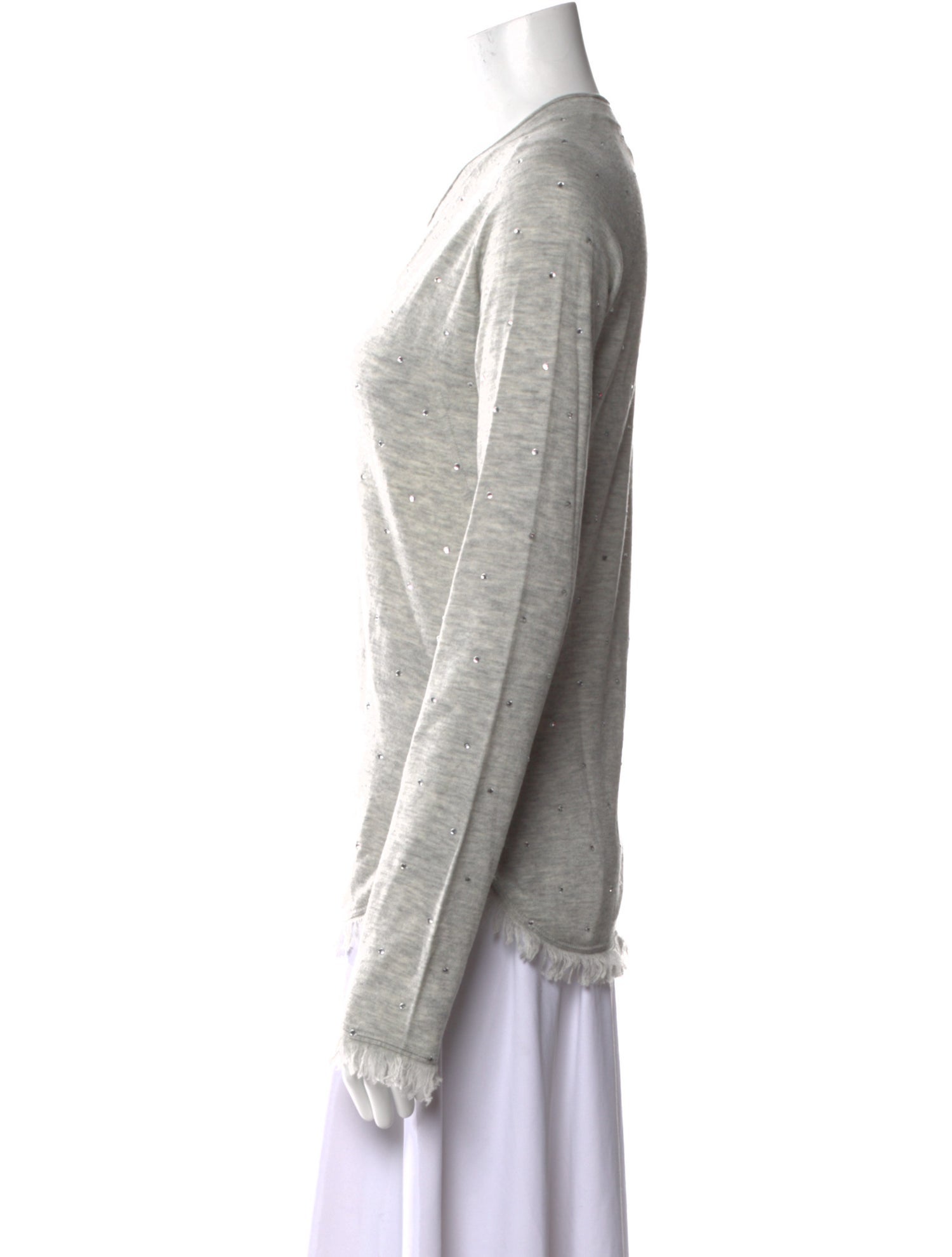 Zadig & Voltaire Cashmere V-Neck Top