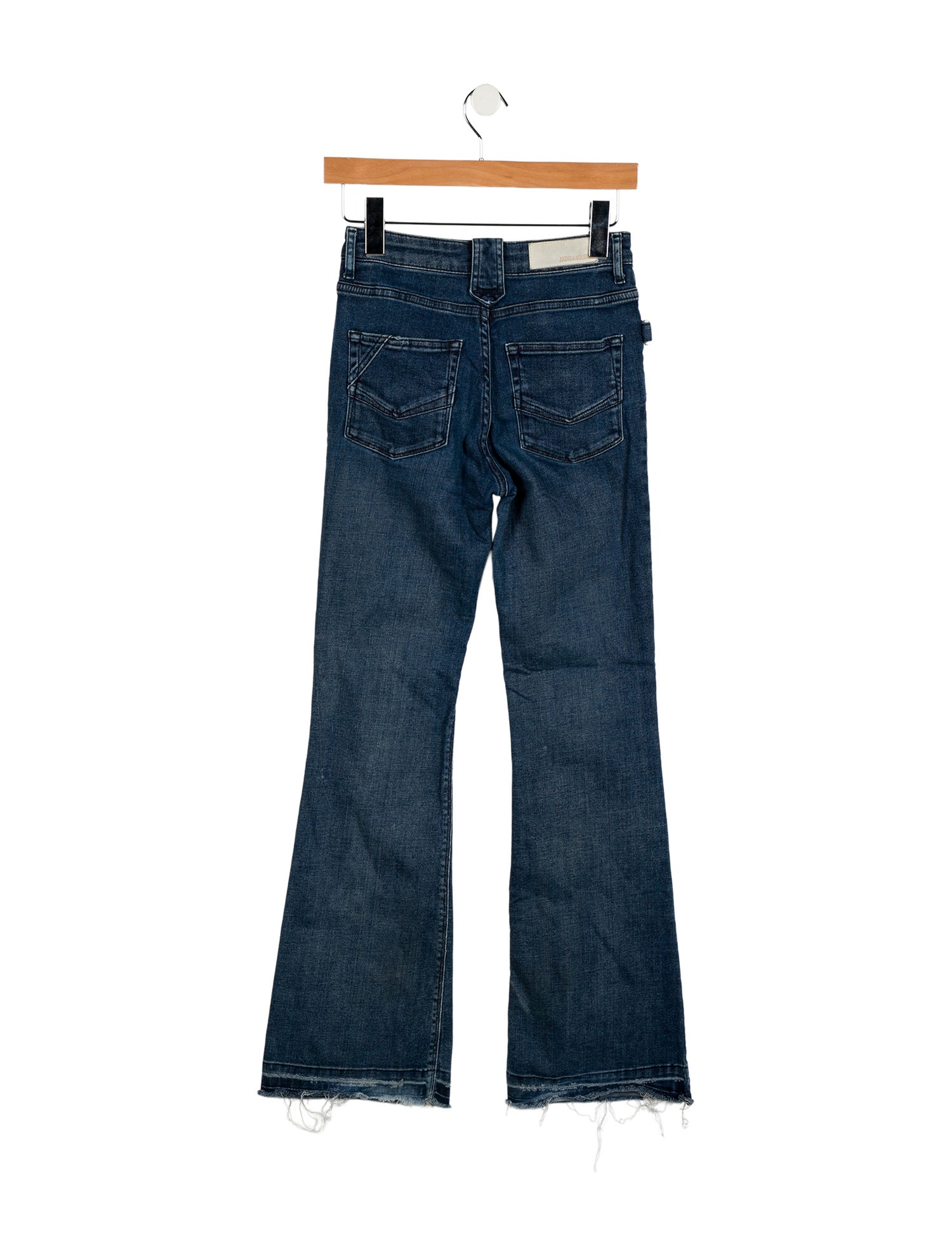 Zadig & Voltaire Mid-Rise Wide Leg Jeans