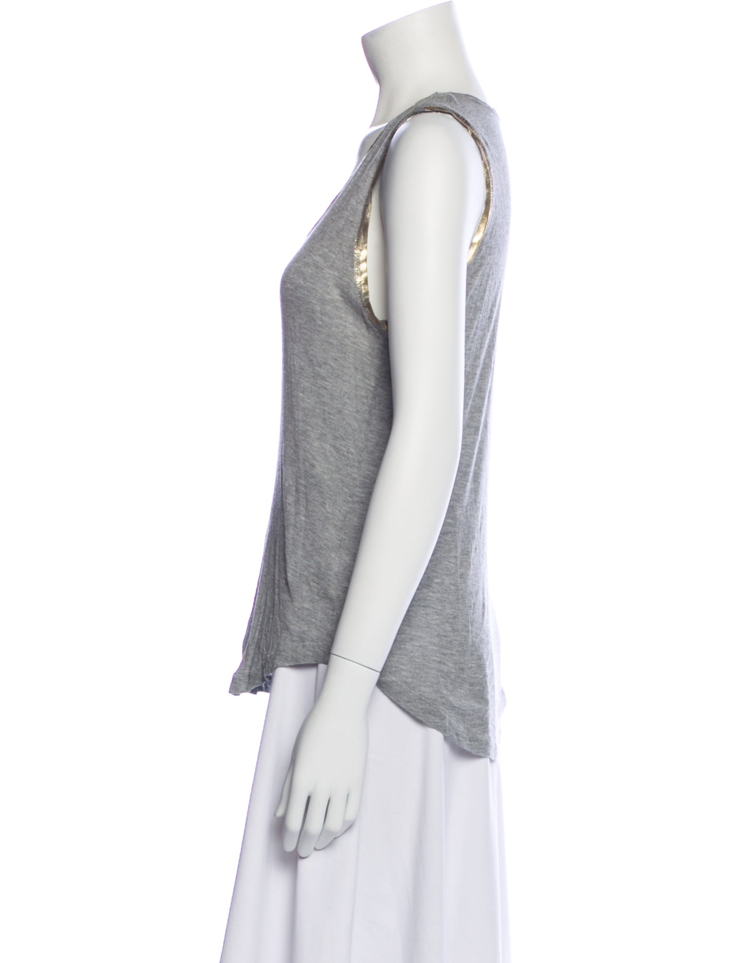 Zadig & Voltaire Scoop Neck Sleeveless Top