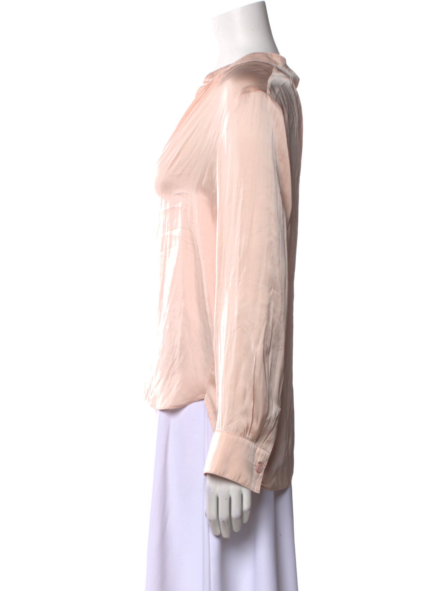 Zadig & Voltaire V-Neck Long Sleeve Blouse