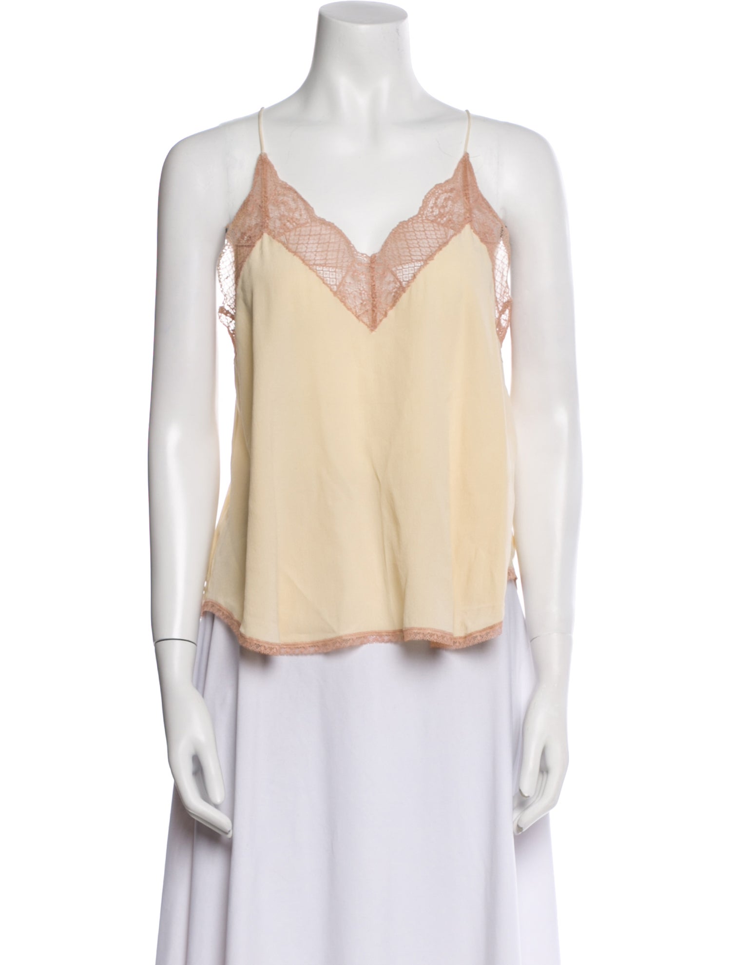 Zadig & Voltaire Silk V-Neck Top