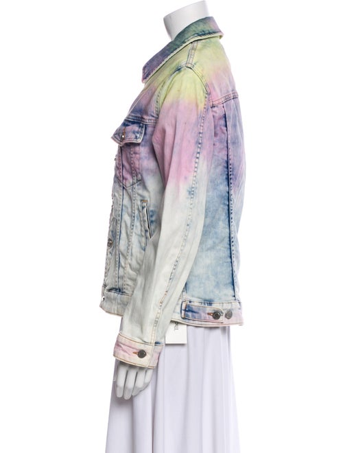 Zadig & Voltaire Printed Denim Jacket