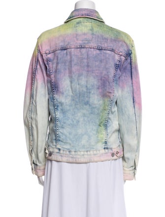 Zadig & Voltaire Printed Denim Jacket