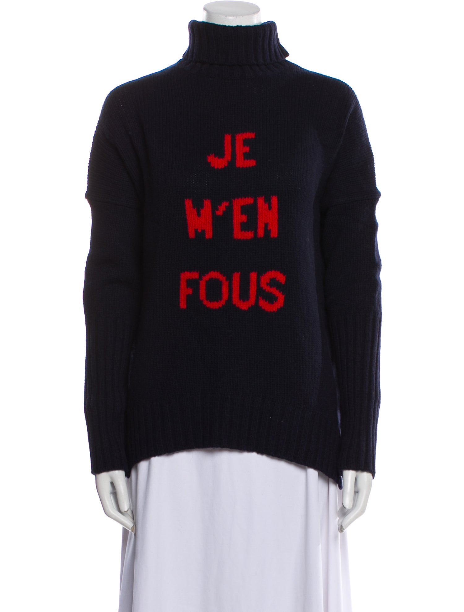 Zadig & Voltaire Merino Wool Graphic Print Sweater