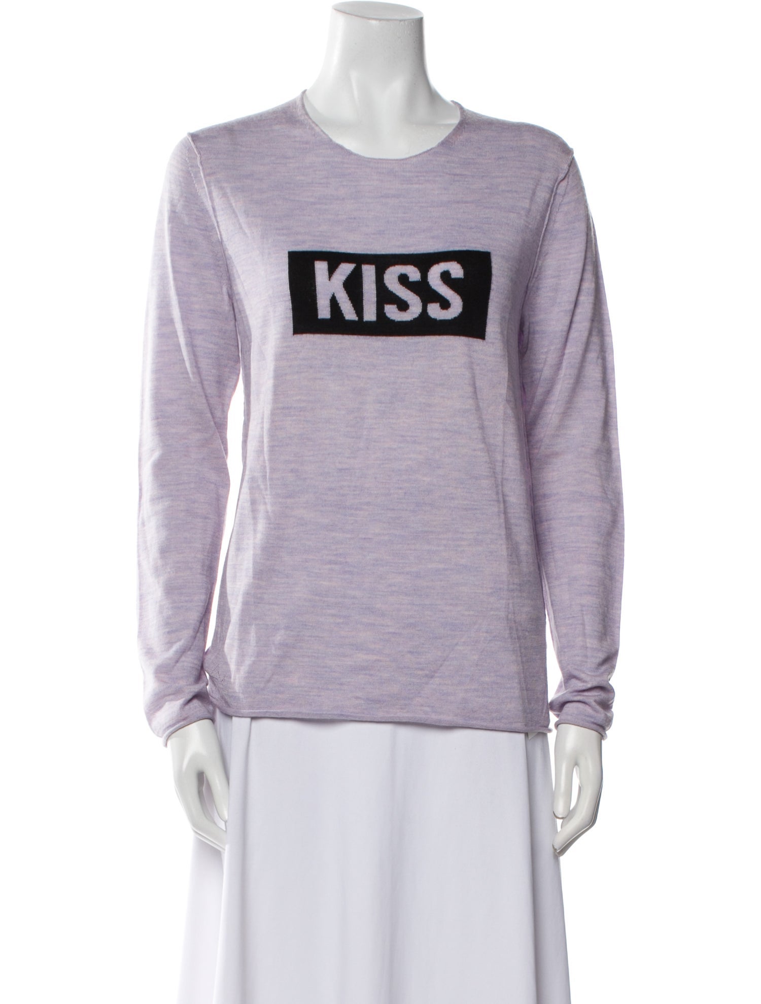 Zadig & Voltaire Merino Wool Graphic Print Sweater