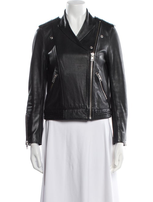 Zadig & Voltaire Leather Biker Jacket