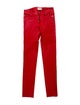 Zadig & Voltaire Lamb Leather Skinny Leg Pants