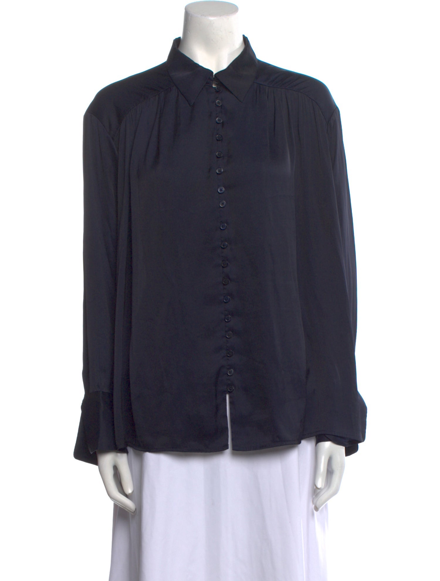 Zadig & Voltaire Long Sleeve Button-Up Top