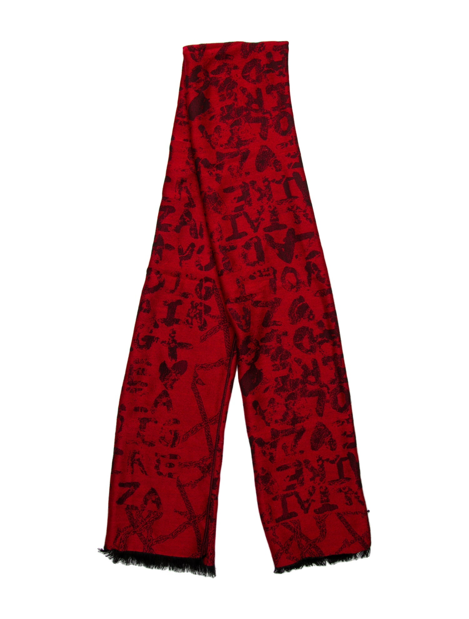 Zadig & Voltaire Wool Printed Scarf w/ Tags