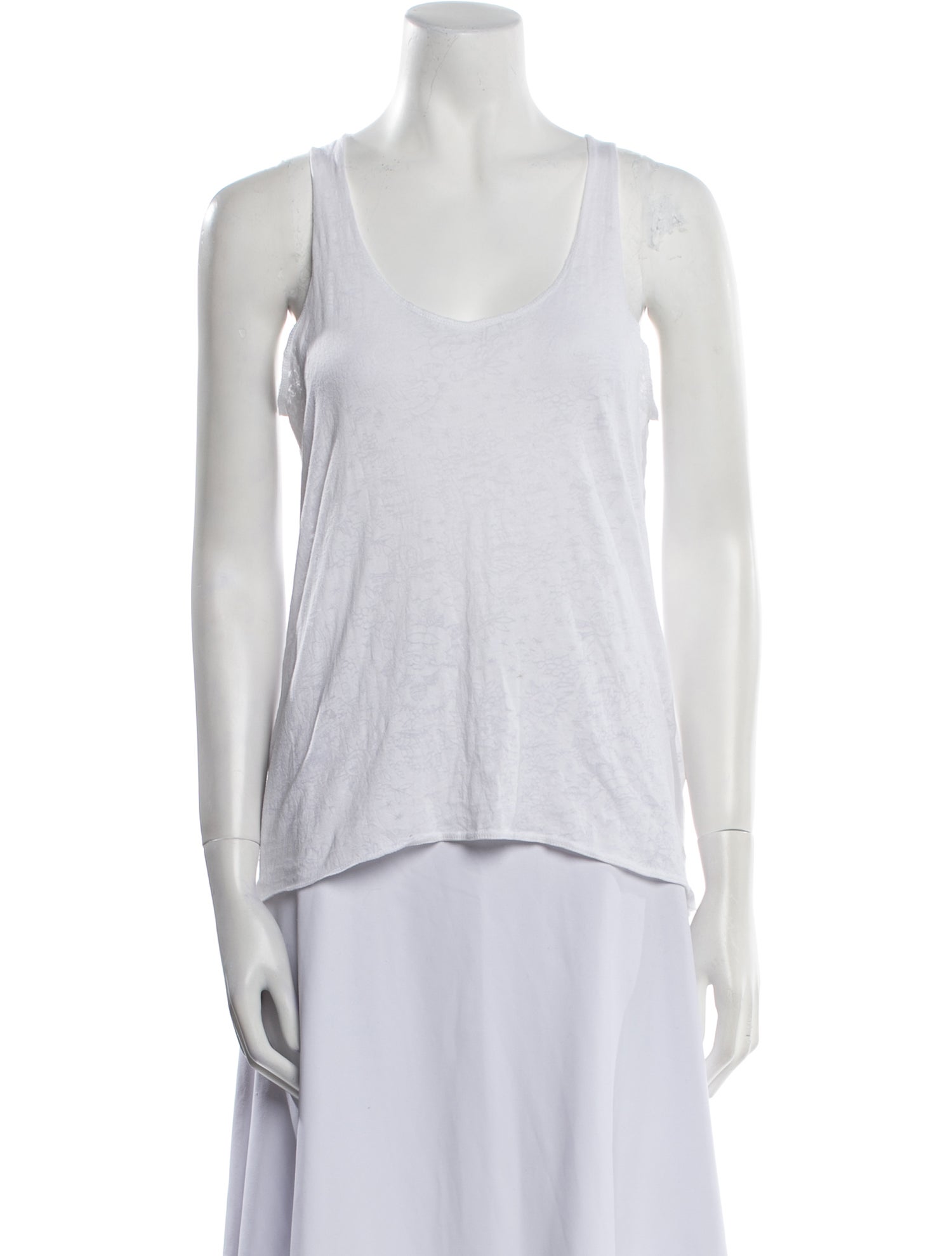 Zadig & Voltaire Scoop Neck Sleeveless Top