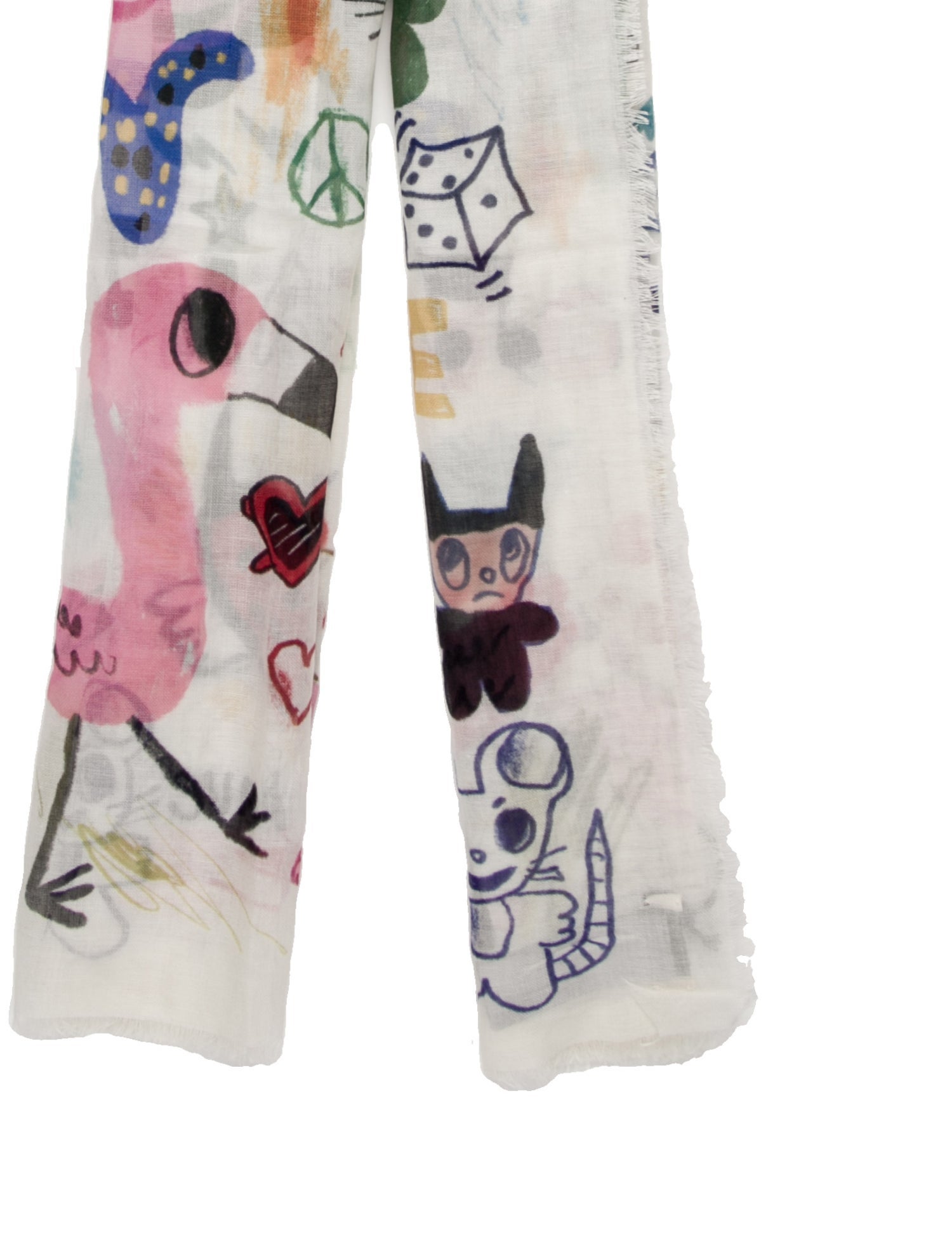 Zadig & Voltaire Silk Printed Scarf w/ Tags