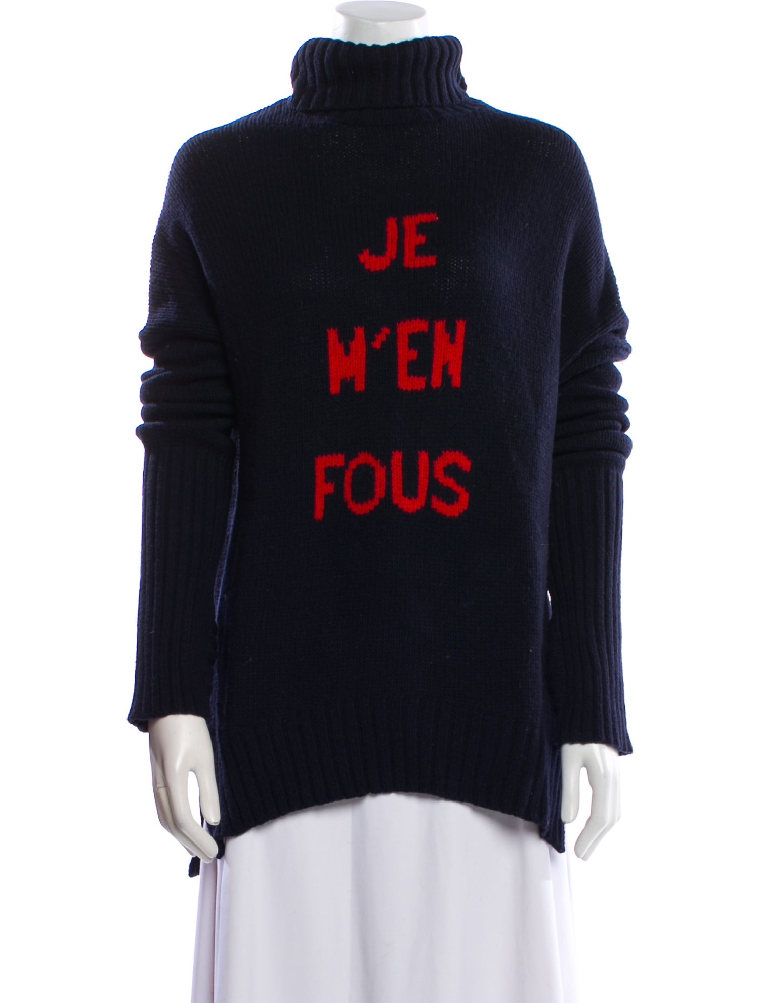 Zadig & Voltaire Merino Wool Graphic Print Sweater