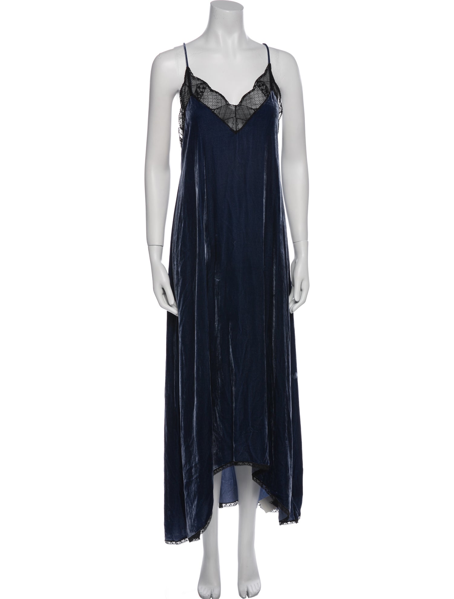 Zadig & Voltaire V-Neck Long Dress