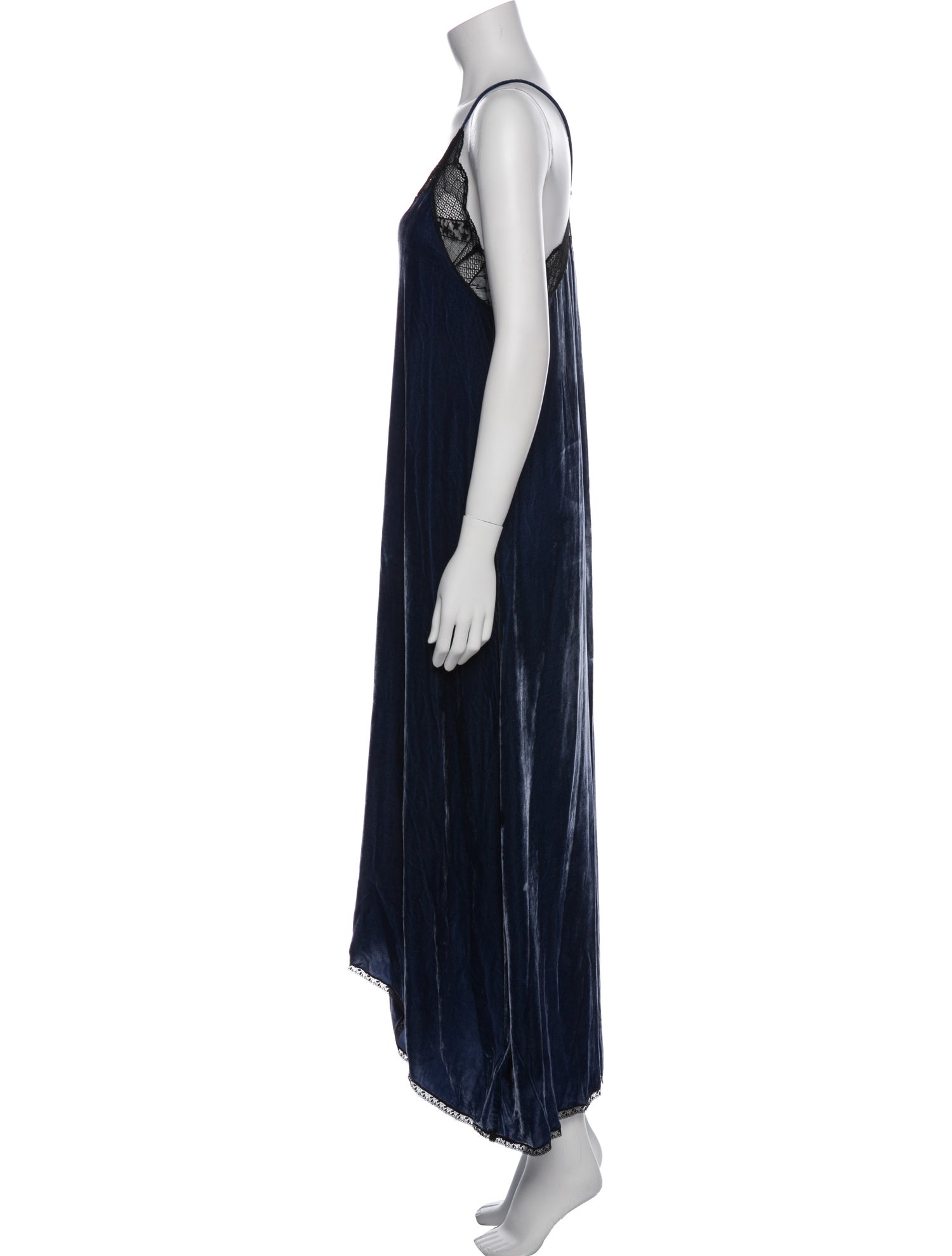 Zadig & Voltaire V-Neck Long Dress
