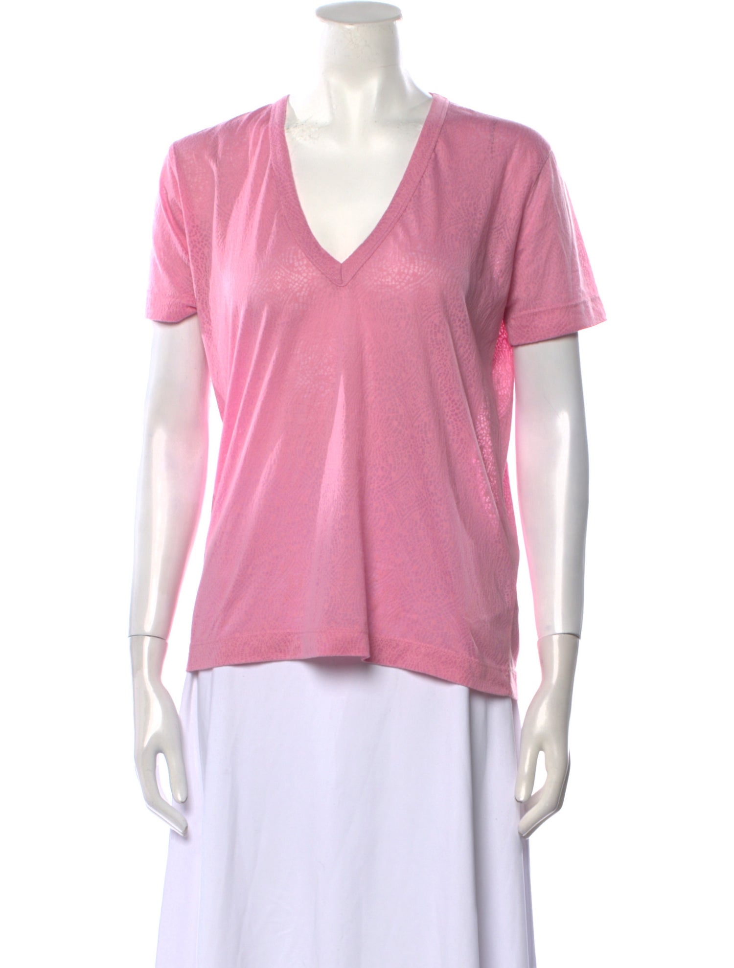 Zadig & Voltaire V-Neck Short Sleeve T-Shirt