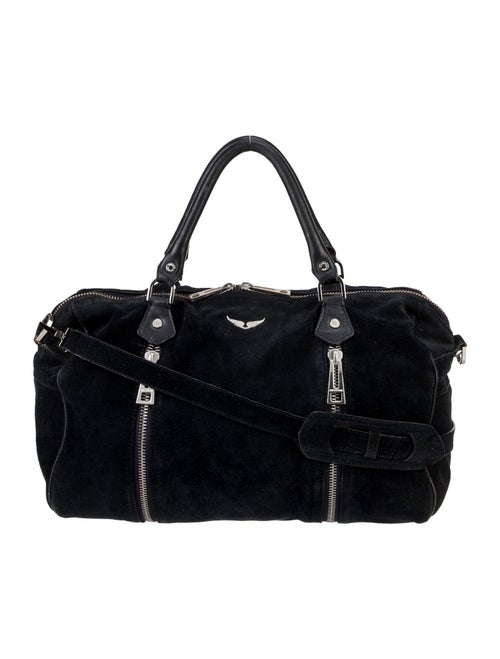 Zadig & Voltaire Suede Top Handle Bag