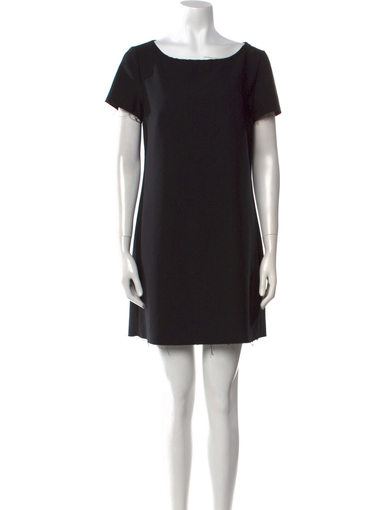 Zadig & Voltaire Bateau Neckline Mini Dress