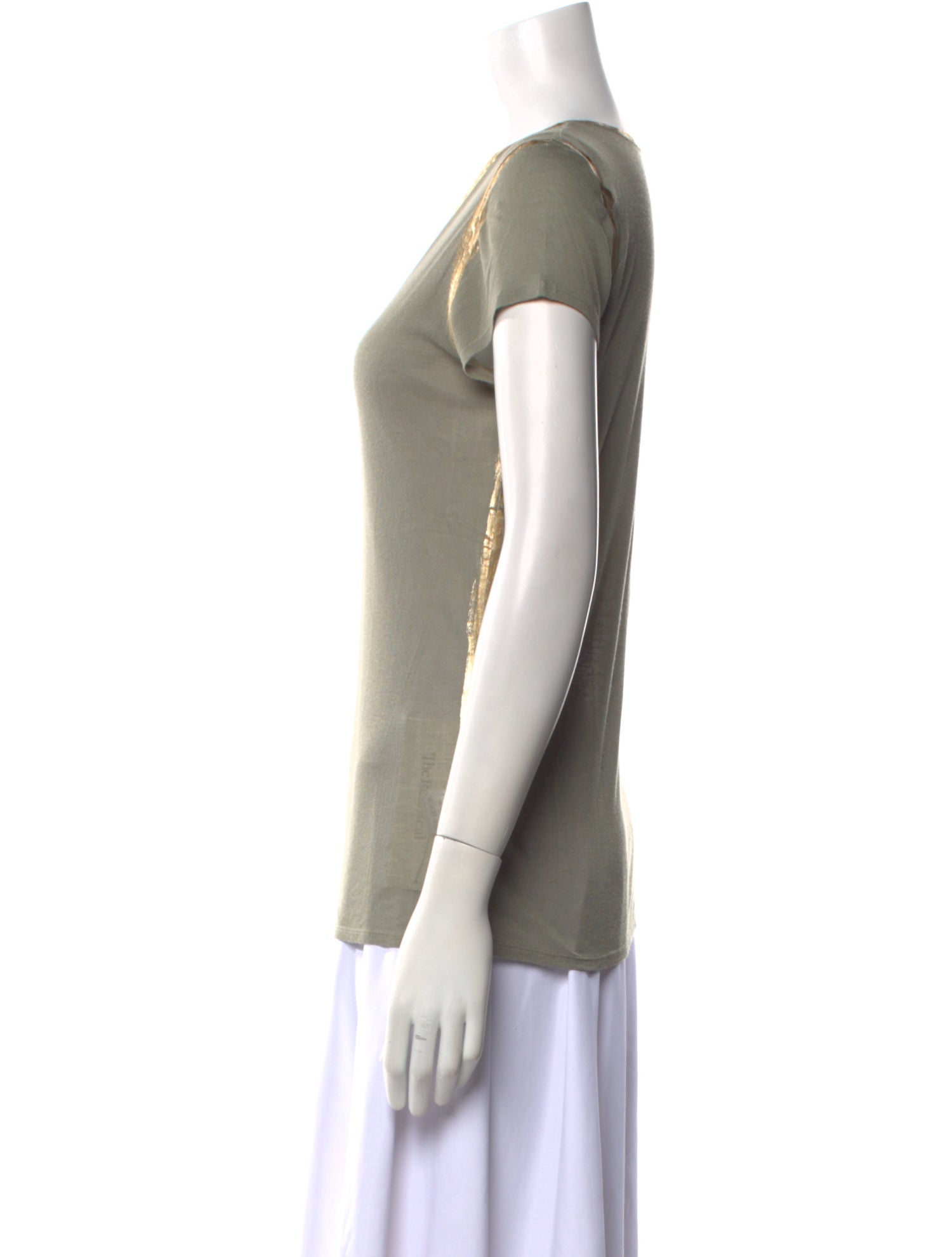 Zadig & Voltaire V-Neck Short Sleeve T-Shirt