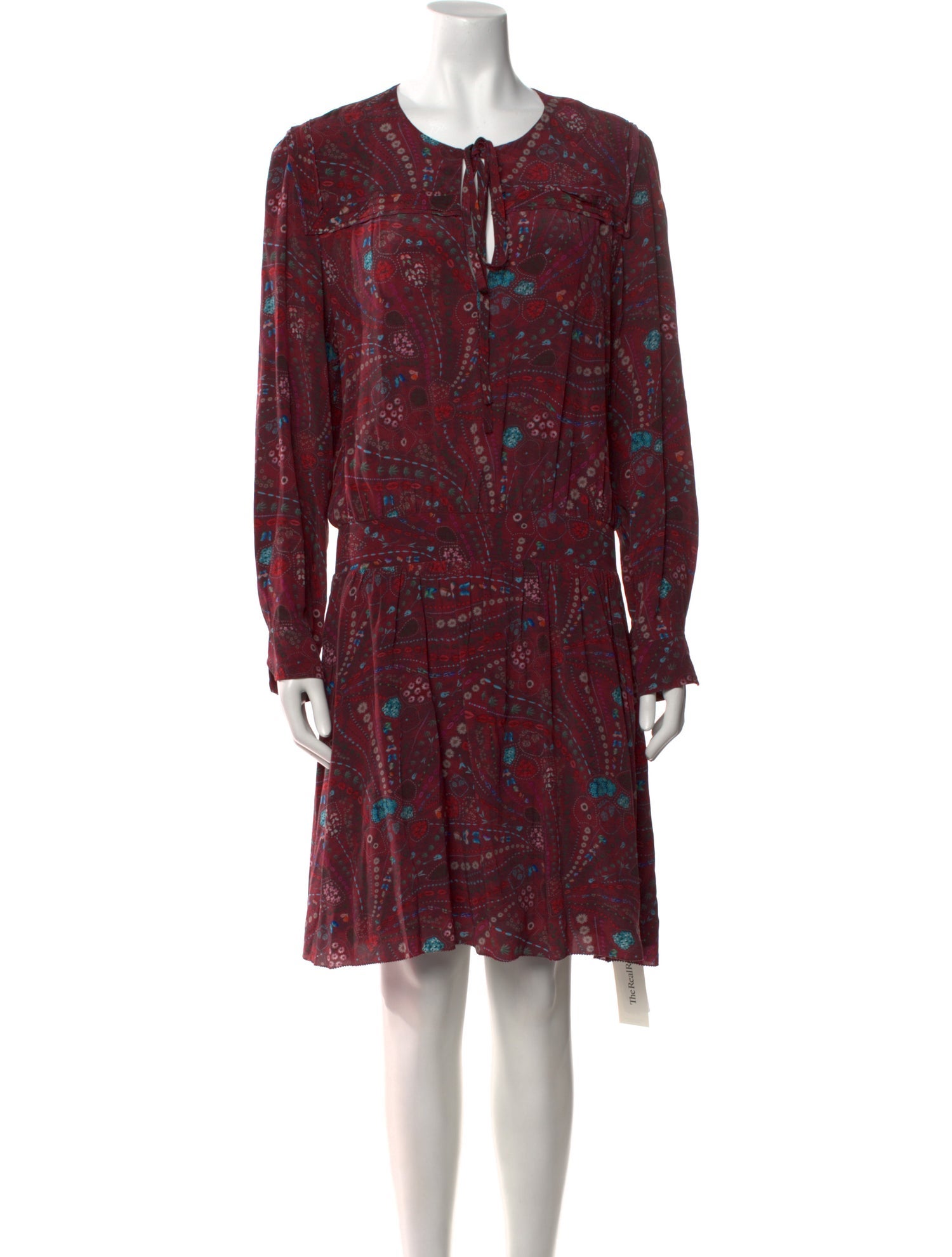 Zadig & Voltaire Paisley Print Mini Dress