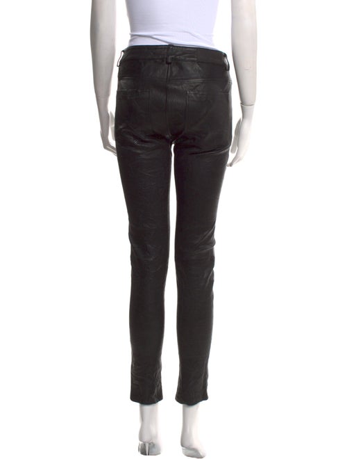 Zadig & Voltaire Lamb Leather Skinny Leg Pants