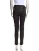Zadig & Voltaire Lamb Leather Skinny Leg Pants