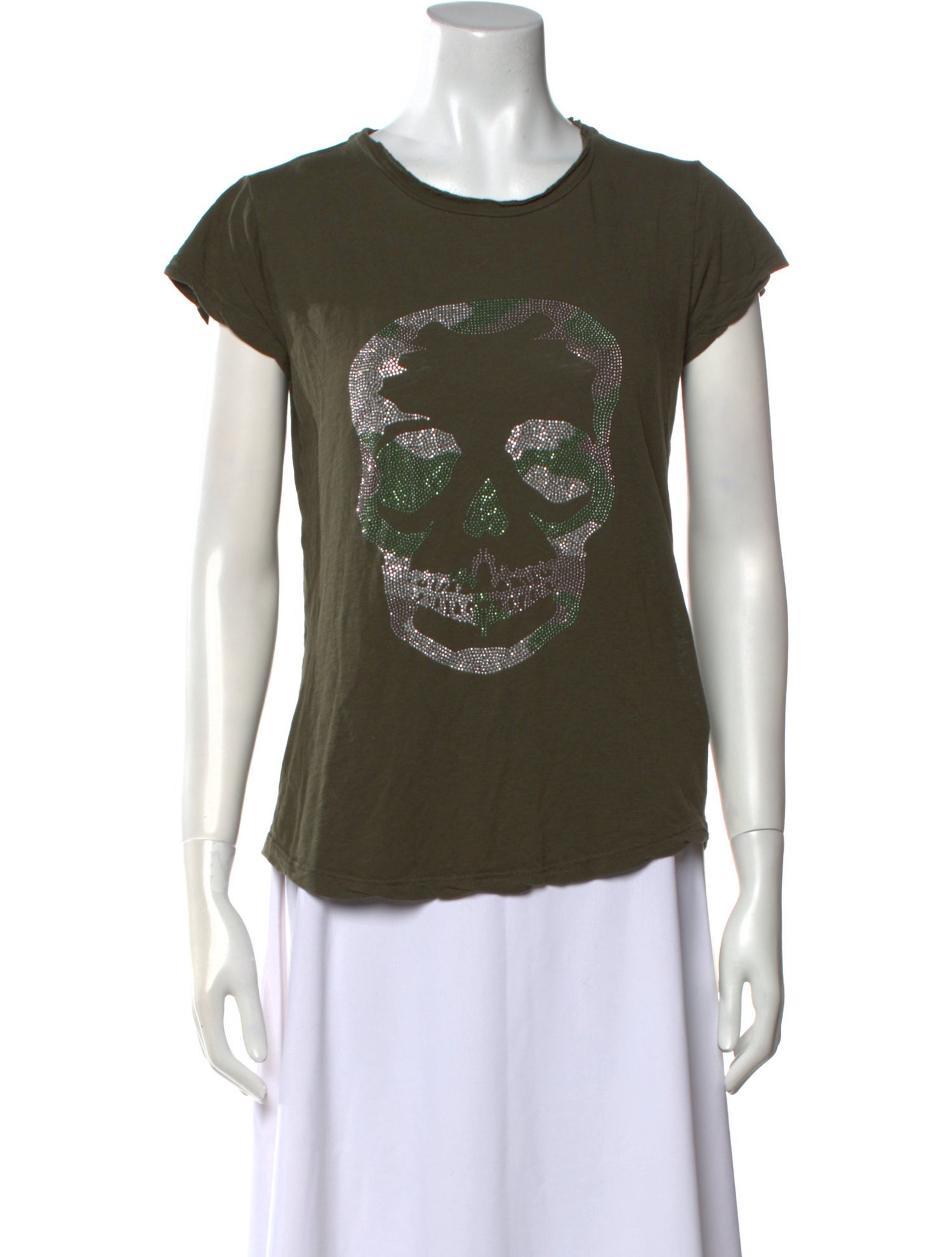 Zadig & Voltaire Graphic Print Crew Neck T-Shirt