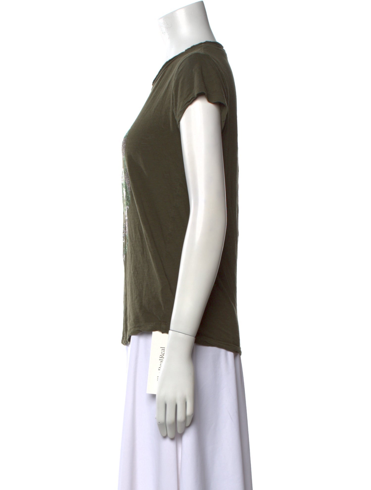 Zadig & Voltaire Graphic Print Crew Neck T-Shirt