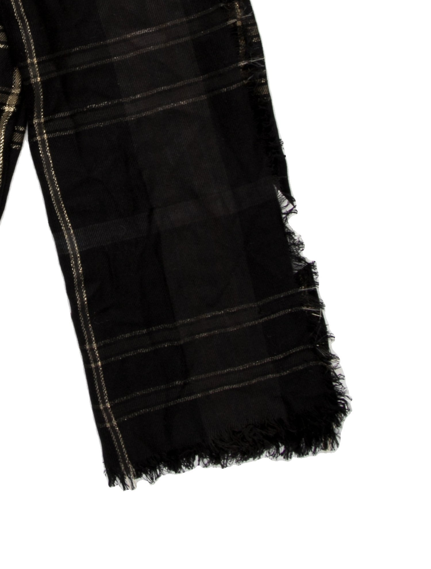 Zadig & Voltaire Plaid Print Scarf