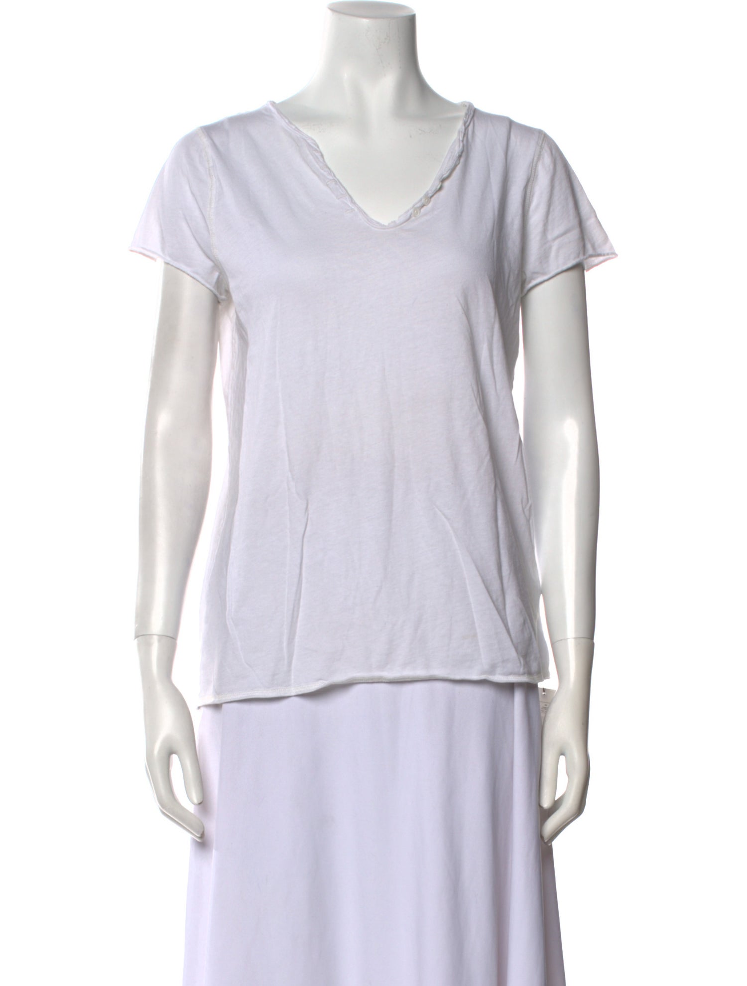 Zadig & Voltaire V-Neck Short Sleeve T-Shirt