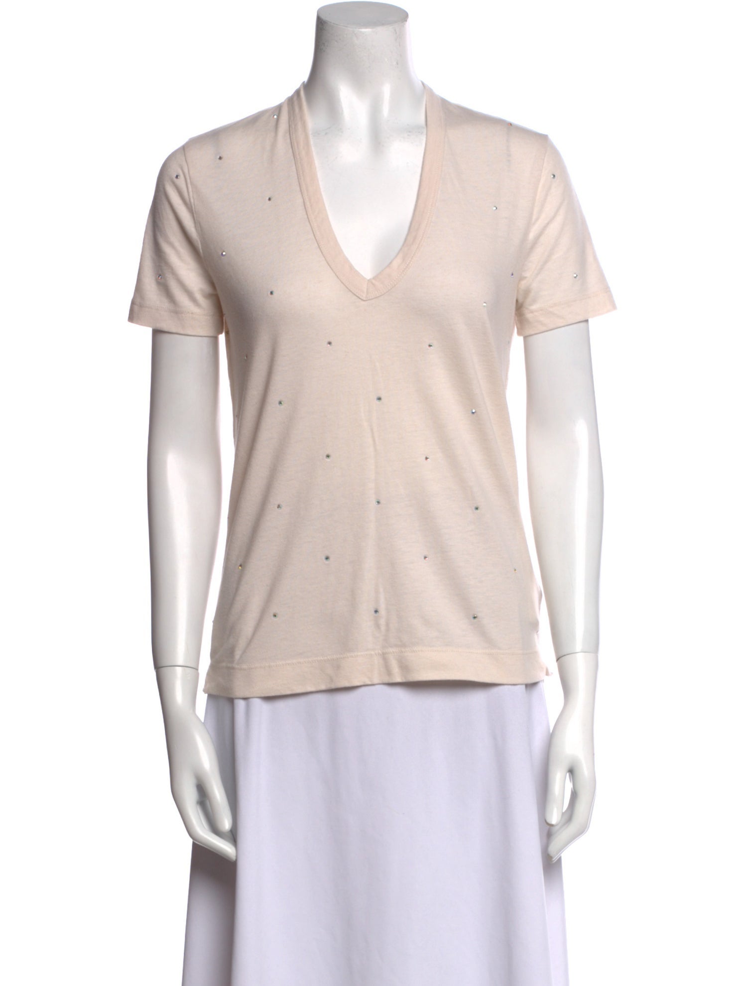 Zadig & Voltaire V-Neck Short Sleeve T-Shirt