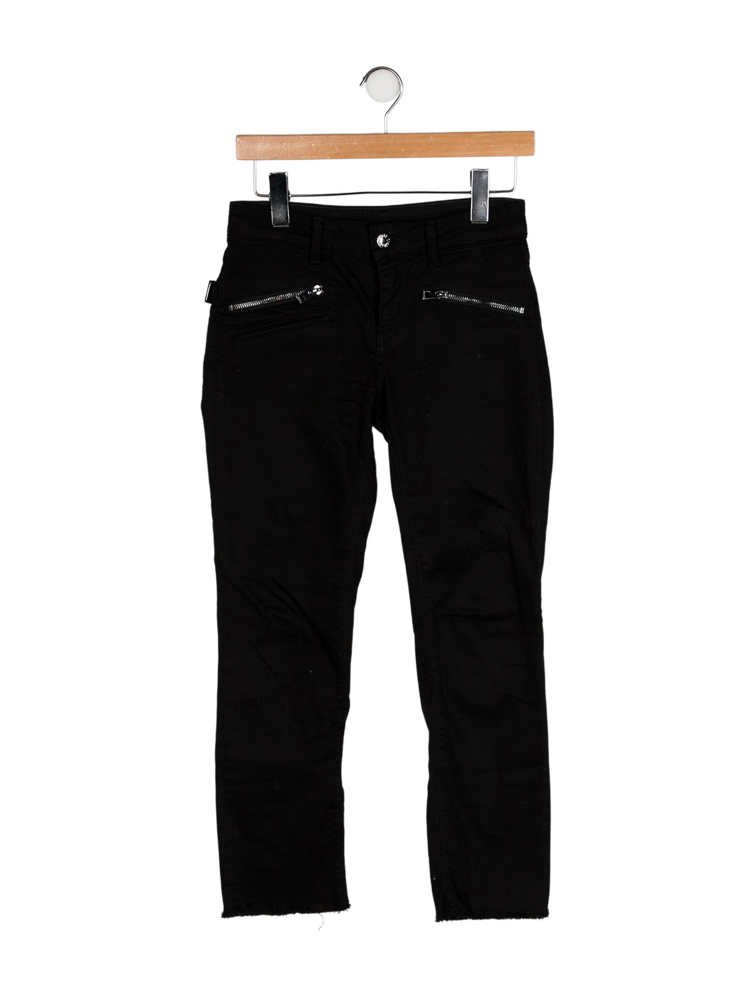 Zadig & Voltaire Mid-Rise Straight Leg Jeans