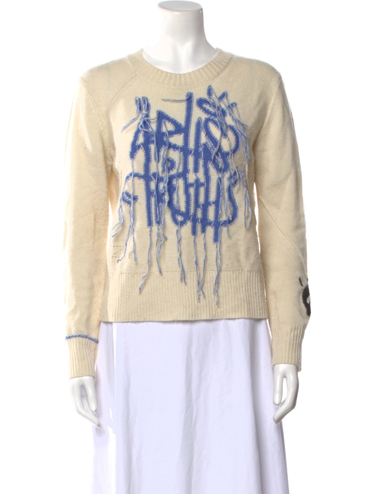 Zadig & Voltaire Wool Graphic Print Sweater