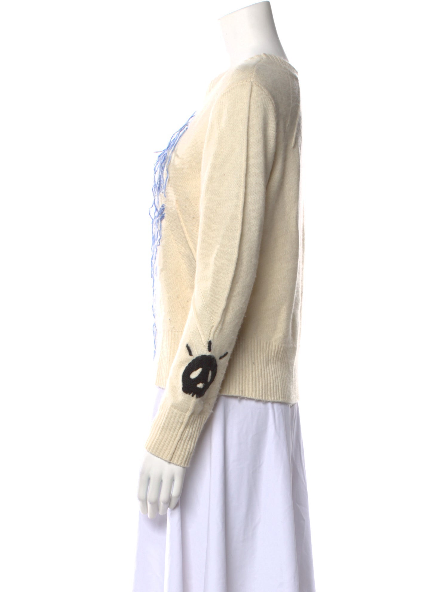 Zadig & Voltaire Wool Graphic Print Sweater