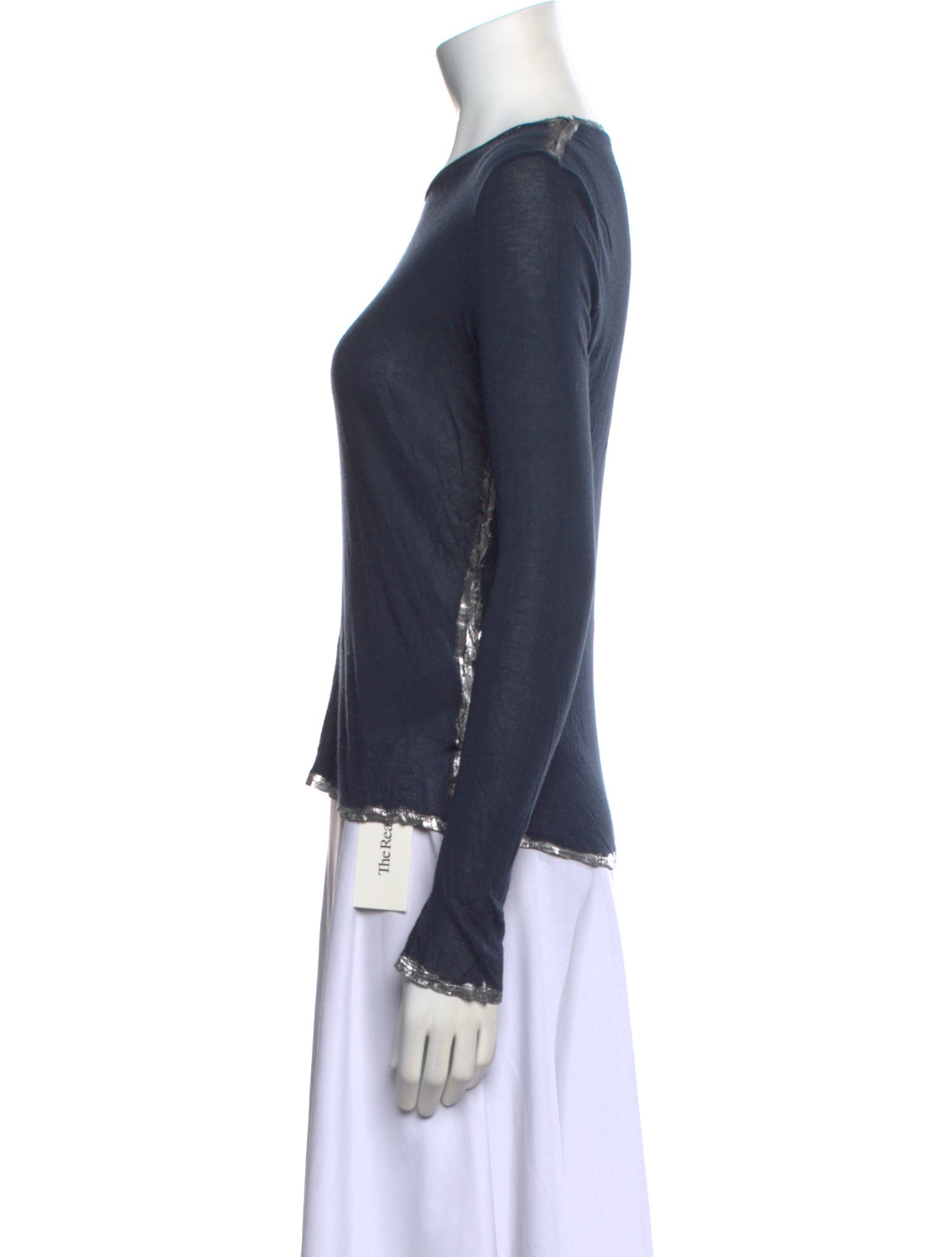 Zadig & Voltaire Crew Neck Long Sleeve Top