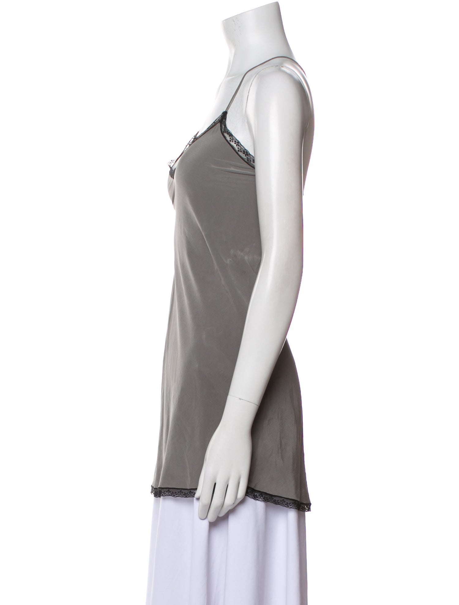 Zadig & Voltaire Lace Trim Embellishment Nightgown