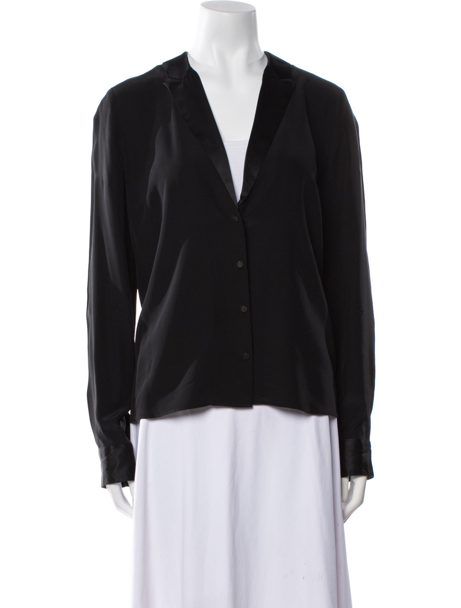 Zadig & Voltaire Silk V-Neck Blouse