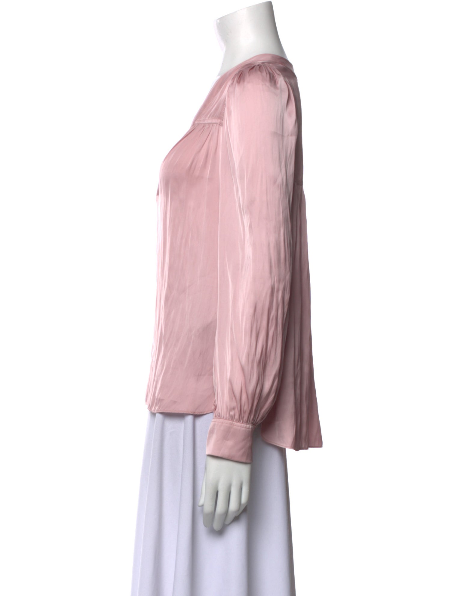 Zadig & Voltaire V-Neck Long Sleeve Blouse