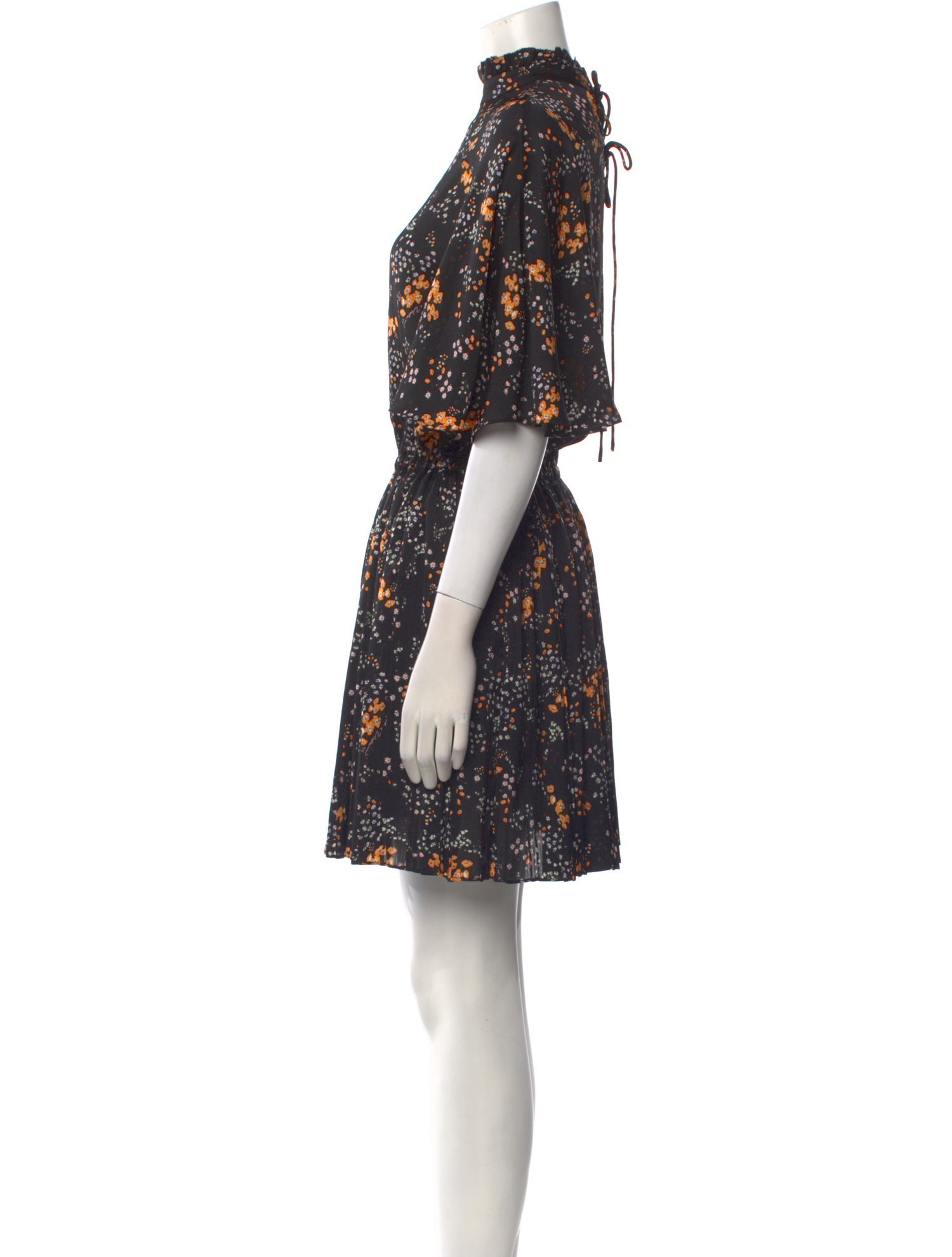 Zadig & Voltaire Floral Print Mini Dress