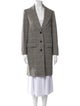 Zadig & Voltaire Wool Tweed Pattern Coat