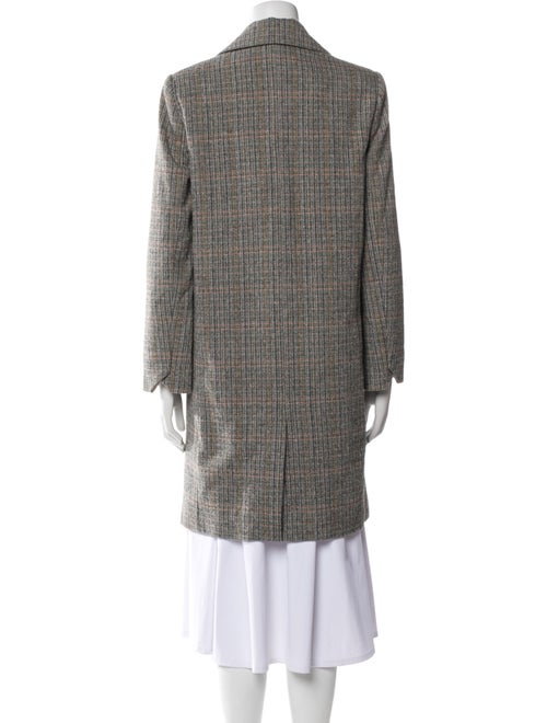 Zadig & Voltaire Wool Tweed Pattern Coat