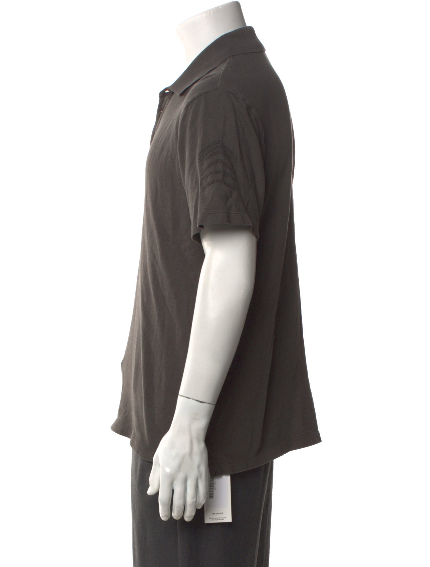 Zadig & Voltaire Collar Short Sleeve Polo Shirt