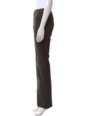 Zadig & Voltaire Lamb Leather Wide Leg Pants