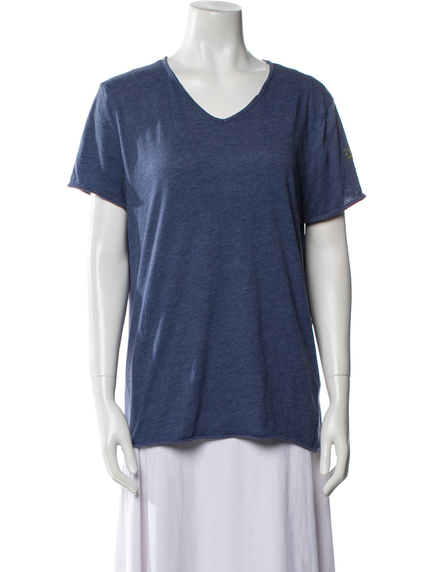 Zadig & Voltaire V-Neck Short Sleeve T-Shirt