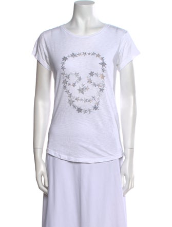 Zadig & Voltaire Graphic Print Crew Neck T-Shirt