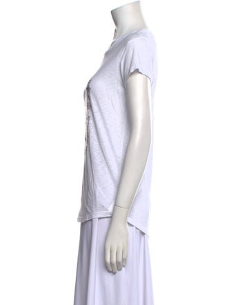 Zadig & Voltaire Graphic Print Crew Neck T-Shirt