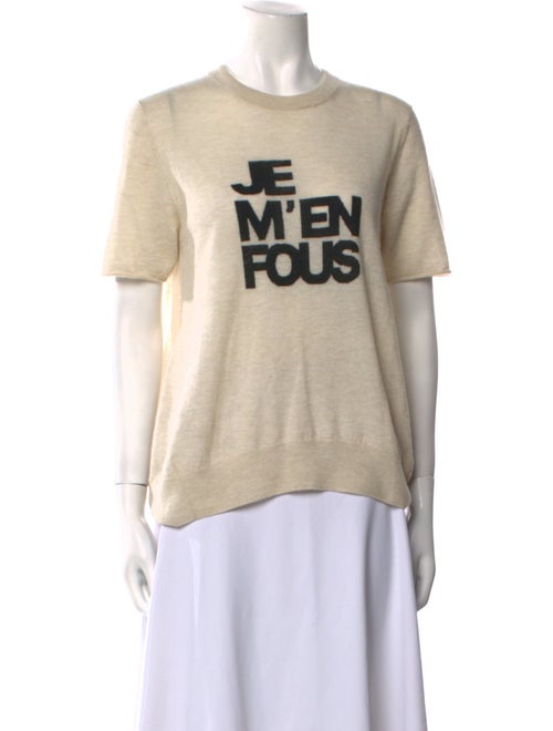 Zadig & Voltaire Graphic Print Crew Neck Sweater