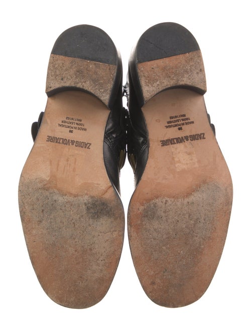Zadig & Voltaire Leather Moto Boots